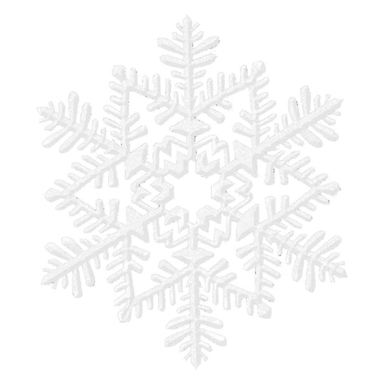 White Glitter Snowflake Christmas Decorations Michaels Christmas Decorations Michaels